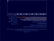 Tablet Screenshot of abqtango.org